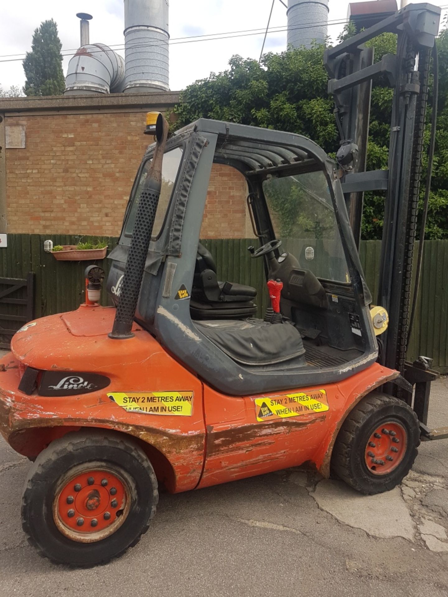 Linde h40d 4 tonne diesel forklift, - Image 3 of 4