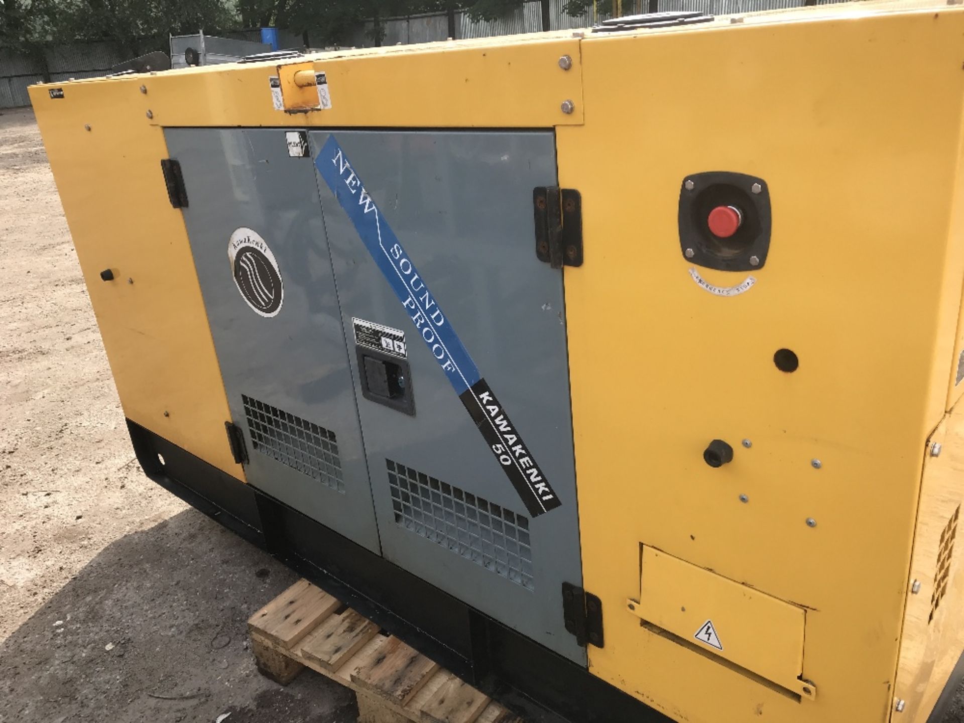 KAWAKENKI 50KVA GENERATOR, YEAR 2017 BUILD, LOW RECORDED HOURS….sold under the Auctioneer's Margin - Image 4 of 5