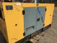 KAWAKENKI 50KVA GENERATOR, YEAR 2017 BUILD, LOW RECORDED HOURS….sold under the Auctioneer's Margin