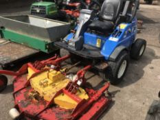 New Holland MC35 out-front rotary mower SN: 20277 When tested was seen to run and drive