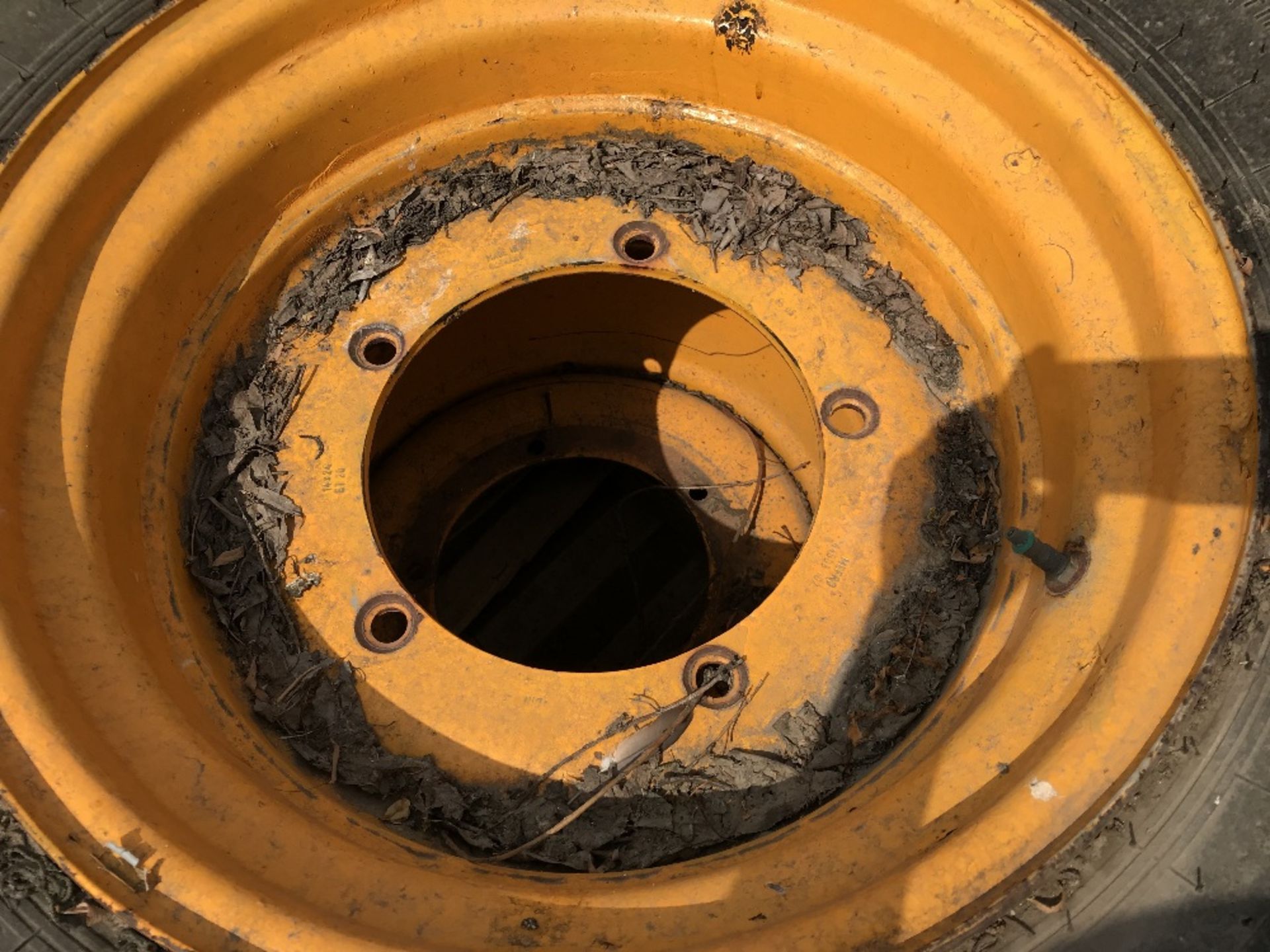 Pair of JCB 926 grass wheels and tyres - Image 2 of 3