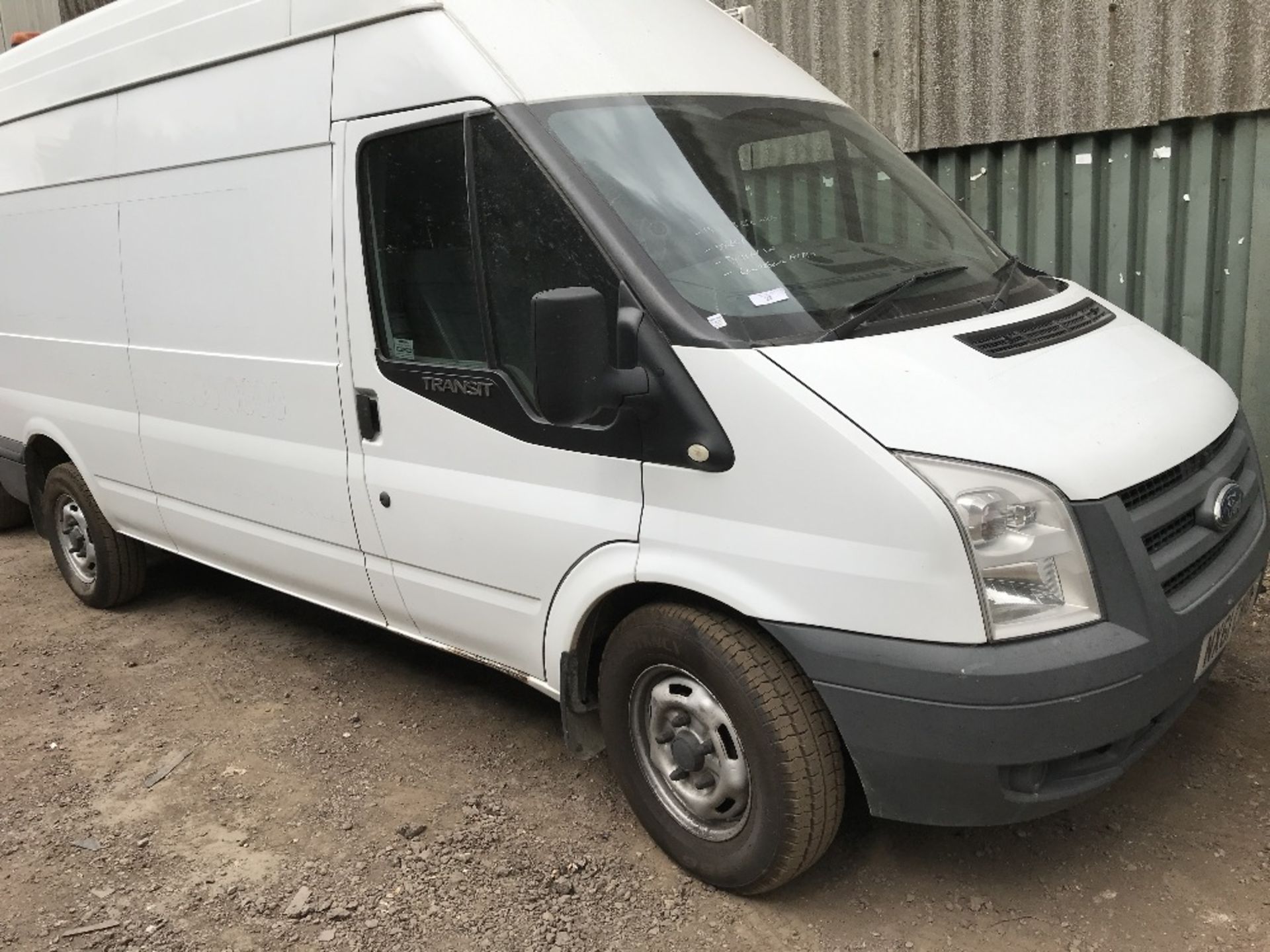 FORD TRANSIT LW8 HIGH TOP PANEL VAN, REGISTRATION: NX61 CMO. 158863 RECORDED MILES. DIRECT FROM