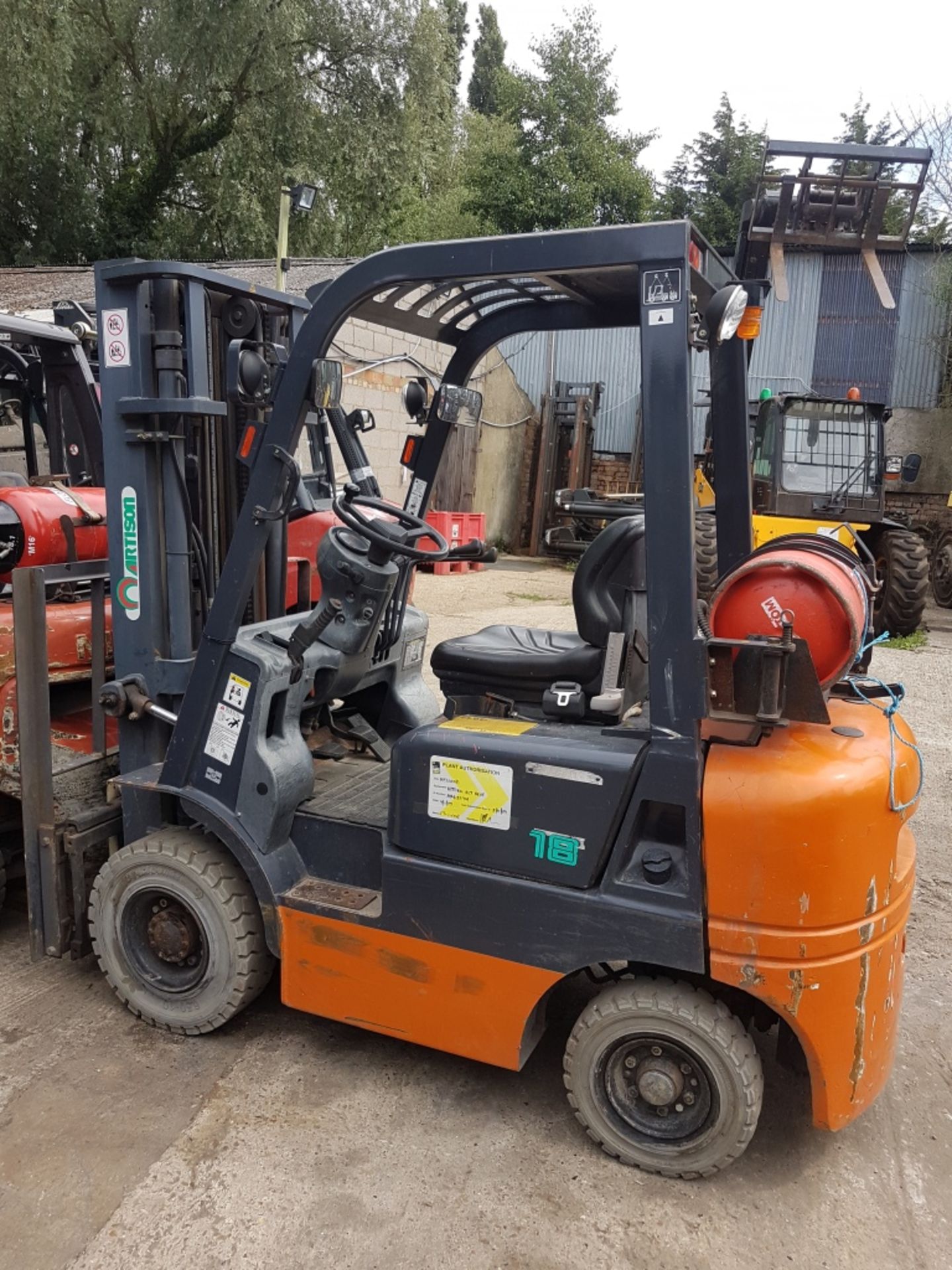 Artison fg18 1.8 ton gas forklift truck - Image 2 of 4