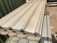 50no 12ft galvanised box profile roof sheets