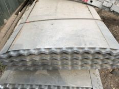 50no. 12ft galvanised corrugated roof sheets