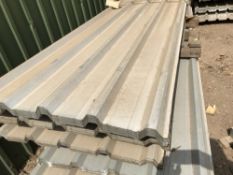 50no 10ft galvanised box profile roof sheets