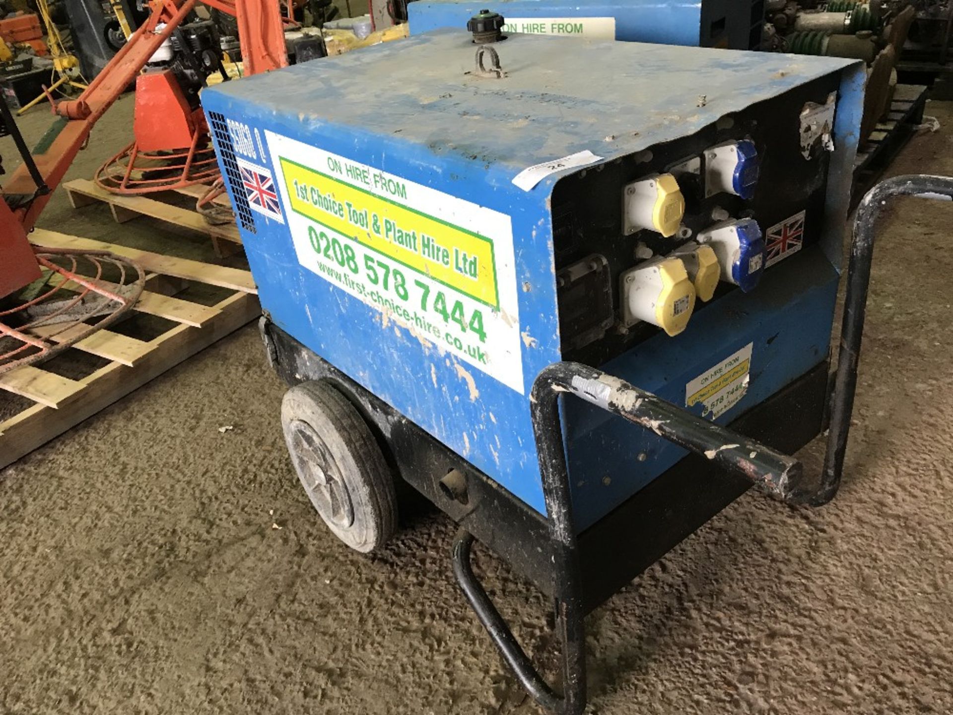 STEPHILL SSD6000 BARROW GENERATOR, 6KVA RATED. WHEN TESTED WAS SEEN RUNNING