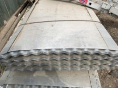 50no. 12ft galvanised corrugated roof sheets