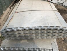 50no. 10ft galvanised corrugated roof sheets