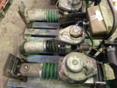 3X WACKER TRENCH COMPACTORS