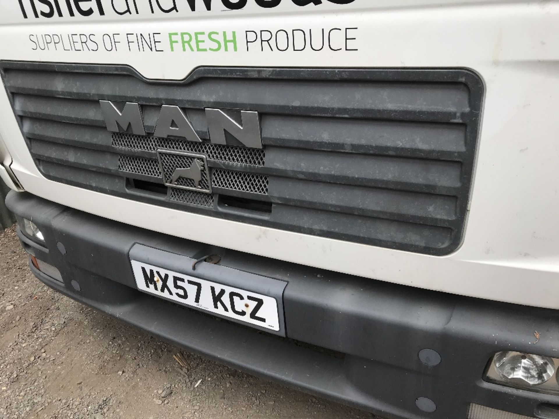 MAN 7.5tonne curtainside lorry c/w manual gearbox, reg. MX57 KCZ. WHEN TESTED WAS SEEN TO DRIVE, - Image 2 of 11