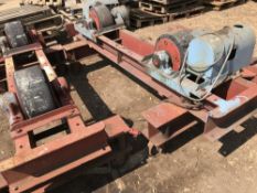 PAIR OF TUBE WELDING ROTATORS, DIRECT FROM COMPANY LIQUIDATION