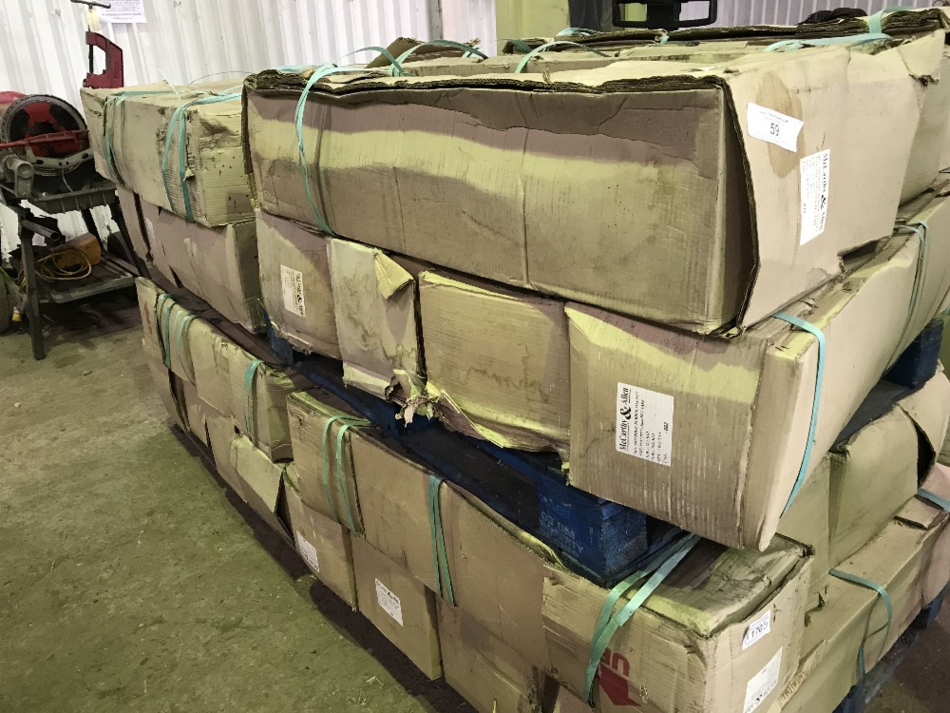 4 x Pallets of 8no. 30m rolls of 1000mmx0.5mm Isotropic rubber magnet material