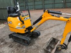 JCB 8008CTS MICRO EXCAVATOR YEAR 2010 BUILD