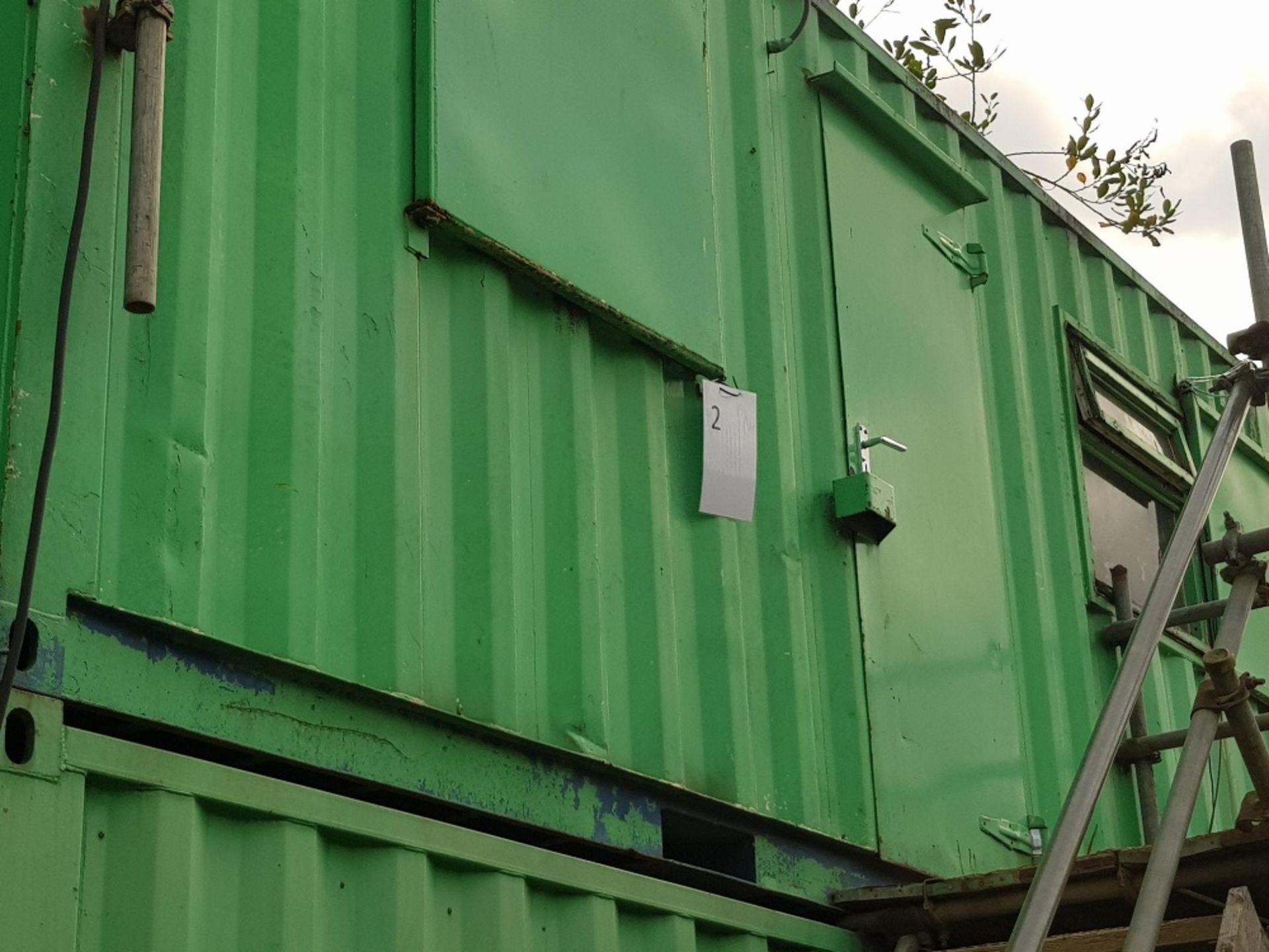 Drying Room 20’ x 8’ Office NB: Containers/cabins will be single stacked, ready for collection.