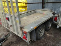 IFOR WILLIAMS GX84 MINI DIGGER PLANT TRAILER SN:SCK40000010315122