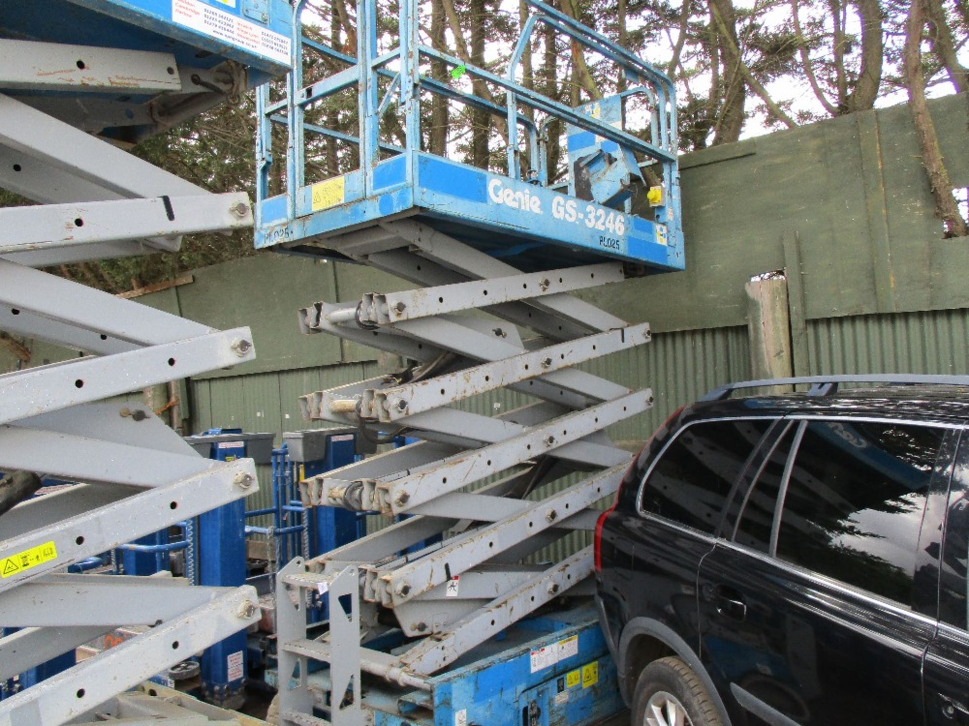 GENIE GS3246 SCISSOR LIFT PLATFORM YEAR 2006 PN:PL025 SN:GS4606-80217 WHEN TESTED WAS SEEN TO DRIVE, - Image 4 of 4