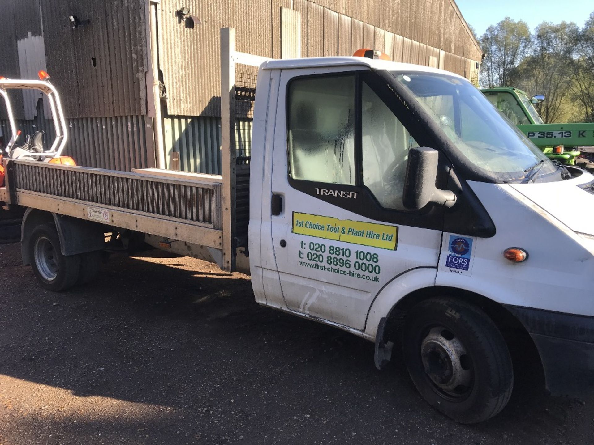 FORD TRANSIT BEAVERTAIL PLANT TRUCK YEAR 2013 REG. - Image 8 of 10