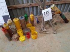 Core Drill and Assorted Cores LOT LOCATION: TN14 6EP. OKEEFE STORAGE YARD, 2 Main Road, Sundridge,