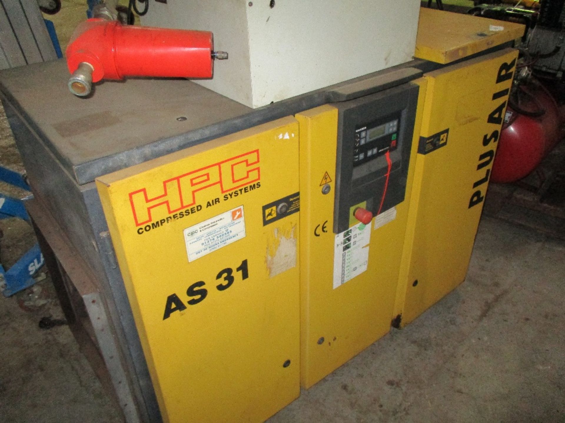 Pulsair AS31 compressor, direct from factory liquidation