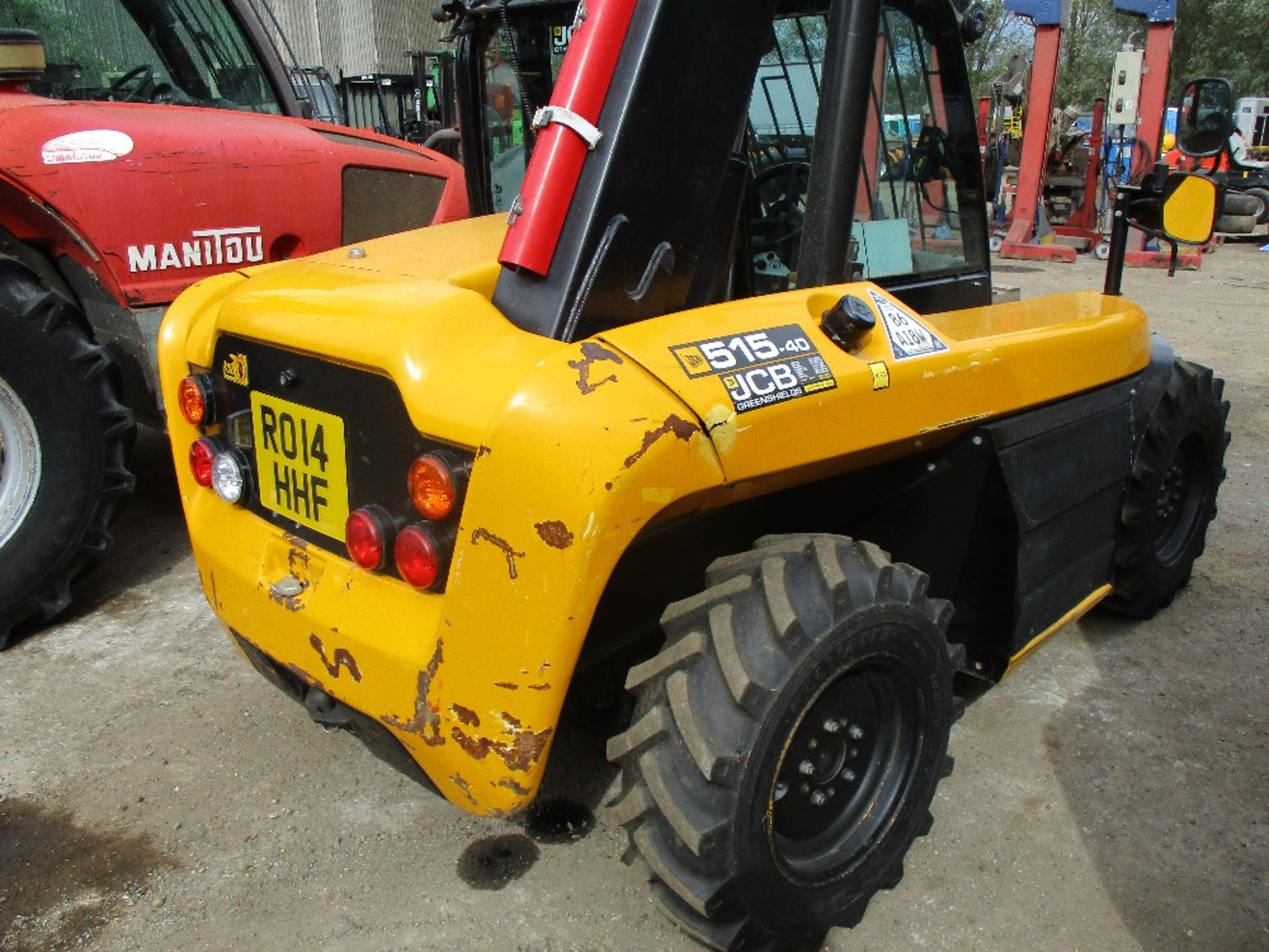 JCB 515-40 COMPACT SIZED TELEHANDLER YEAR 2014 DATA TAG:86A18W SN:JCB51540L81769129 REG;RO14 HHF LOG - Image 3 of 6