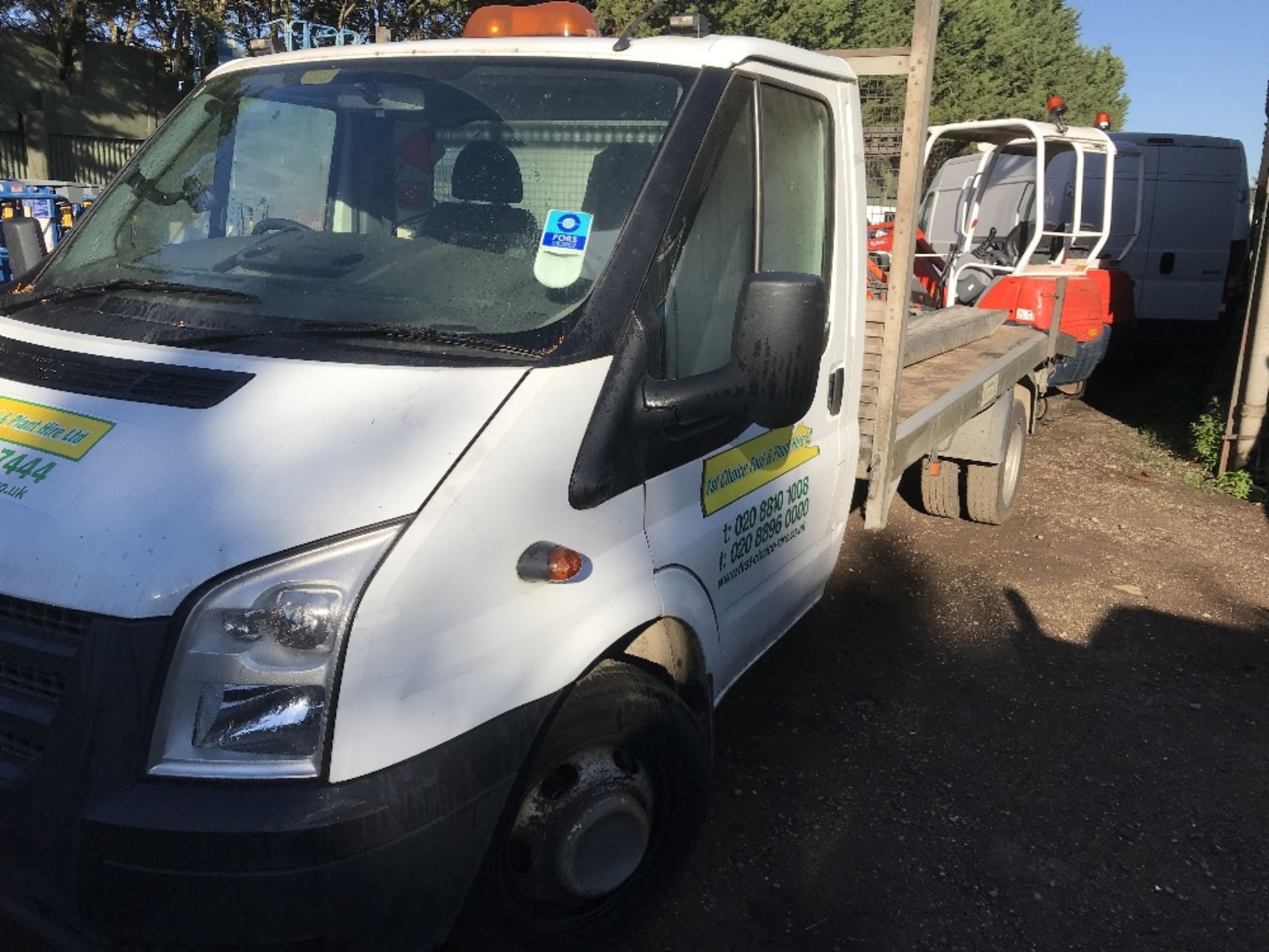 FORD TRANSIT BEAVERTAIL PLANT TRUCK YEAR 2013 REG. - Image 2 of 10