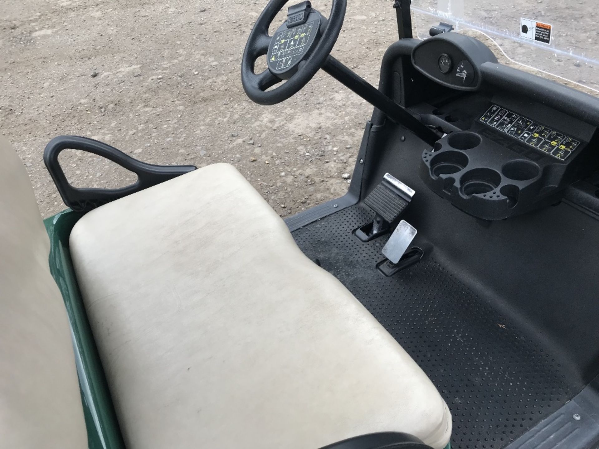 EZGO PETROL ENGINED GOLF BUGGY, WHEN TESTED WAS SEEN TO DRIVE, STEER AND BRAKE..SEE VIDEO - Image 3 of 4