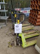 Pallet Trucks - 3No Lifter Pramac 2500kg LOT LOCATION: TN14 6EP. OKEEFE STORAGE YARD, 2 Main Road,