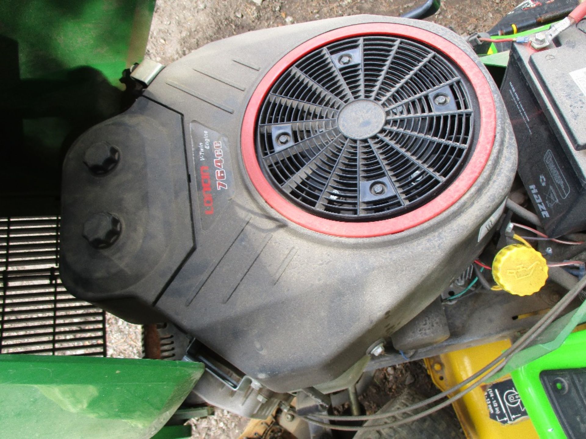 John Deere LX178 ride on mower WHEN TESTED WAS SEEN TO DRIVE, STEER AND BRAKE SOLD UNDER THE - Image 3 of 3