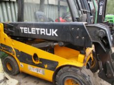 JCB 30D 2wd teletruck, yr2004 SN:SLPTLT3D4E0893227 WHEN TESTED WAS SEEN TO DRIVE, STEER, LIFT AND