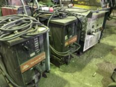 3 X ASSORTED WELDERS, 2 X TRANSARC AC330 UNITS 1 X LTEC V1400 UNIT, SOURCED FROM COMPANY