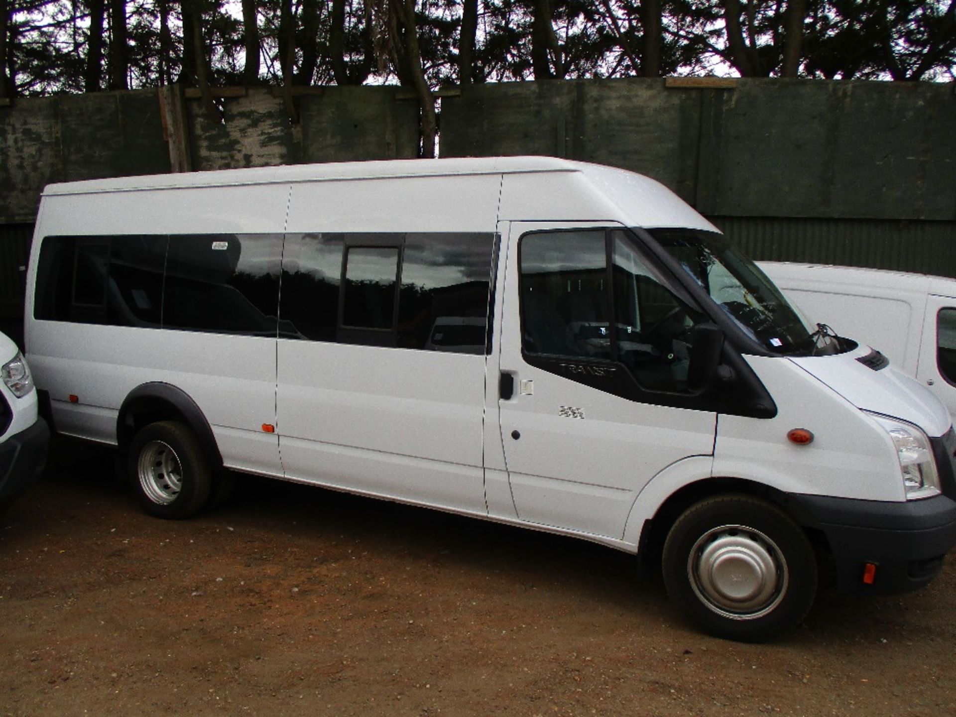 Ford Transit mini bus, 17 seats in total, REG:BD63 OEF previously damaged and repaired, 34,680rec.