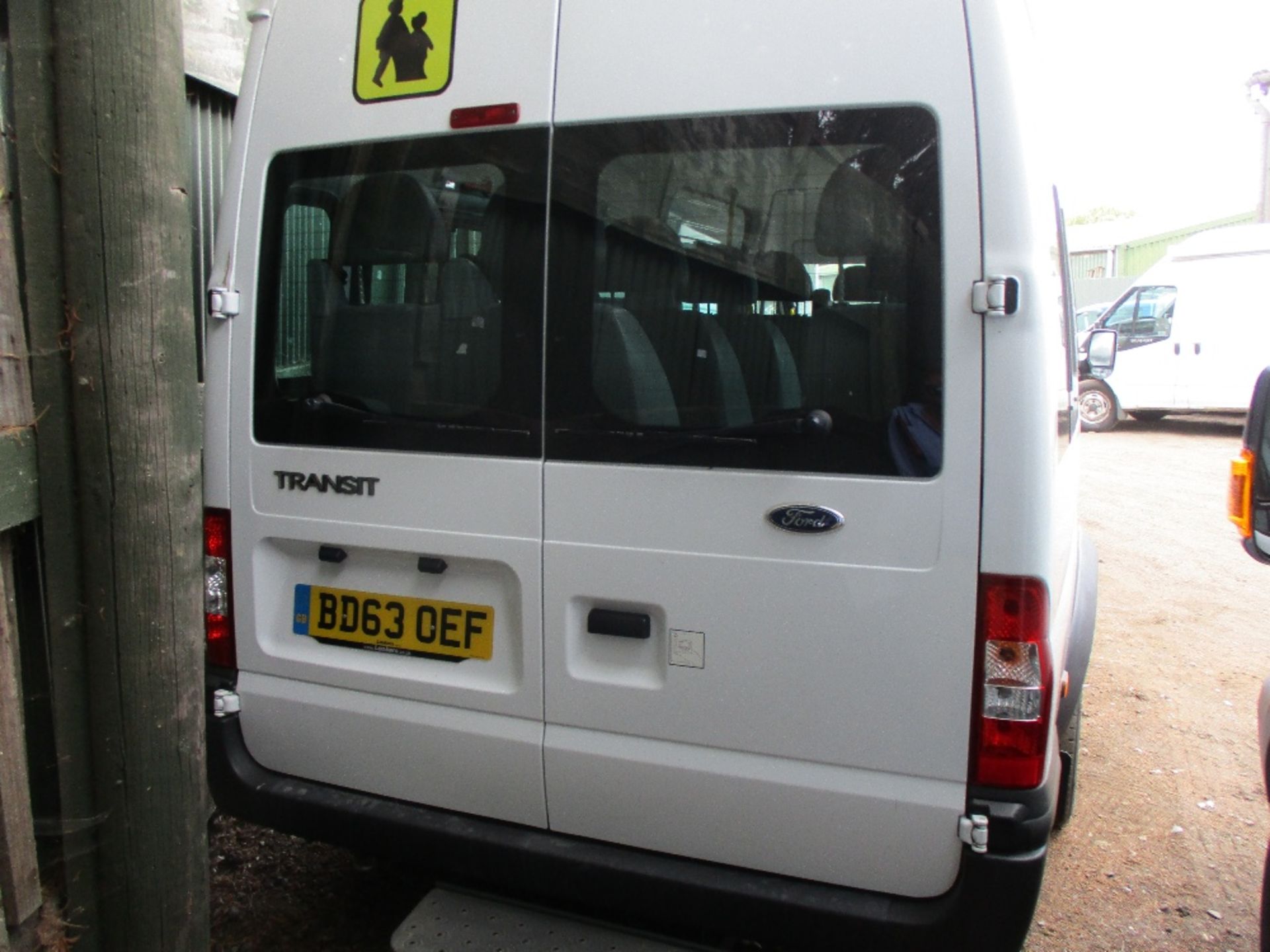 Ford Transit mini bus, 17 seats in total, REG:BD63 OEF previously damaged and repaired, 34,680rec. - Image 5 of 7