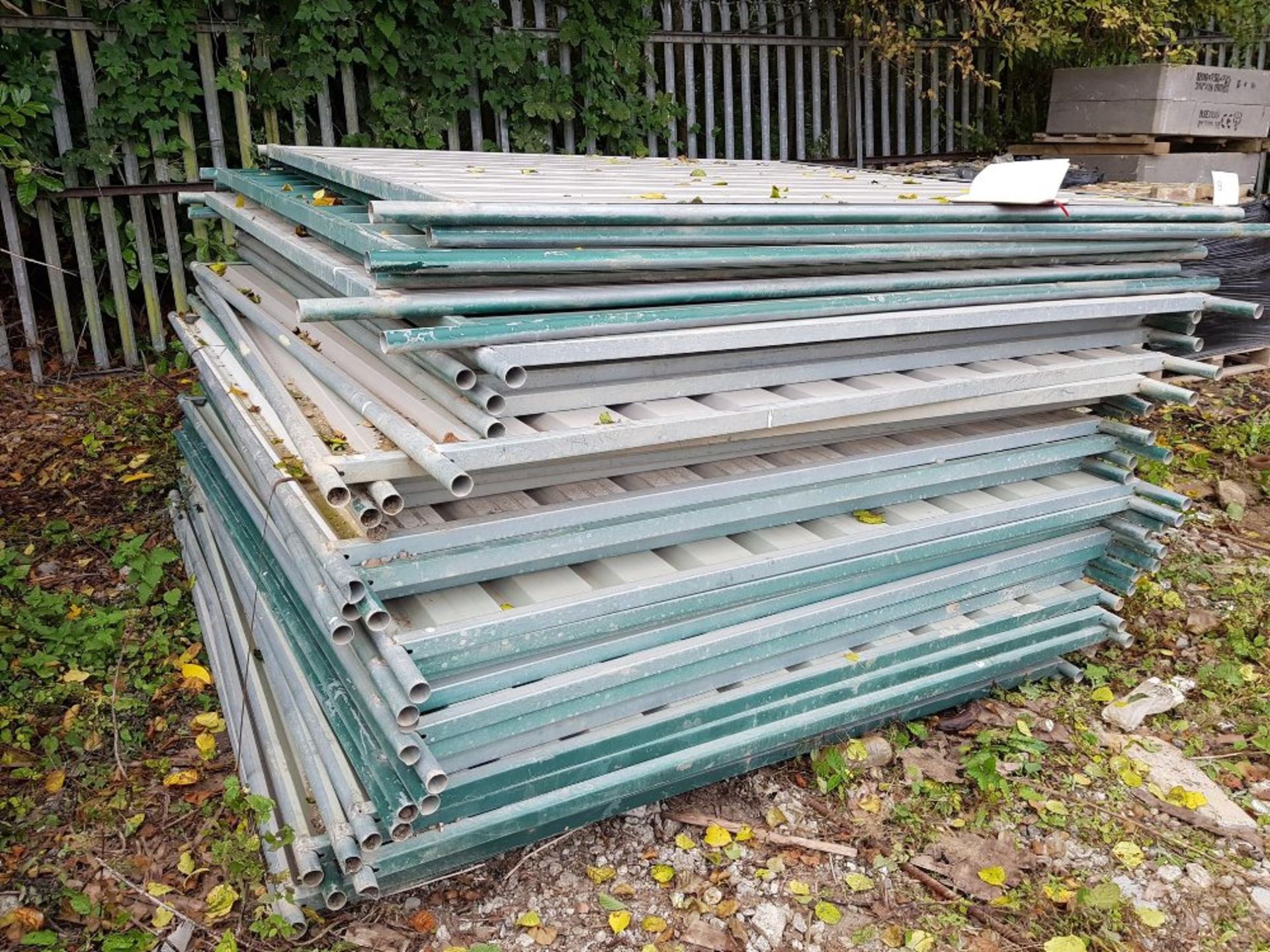 Solid Heras Fencing and Associated Stays 71NO TOTAL 2.2m High x 2.1m Wide LOT LOCATION: 2 Main Road,