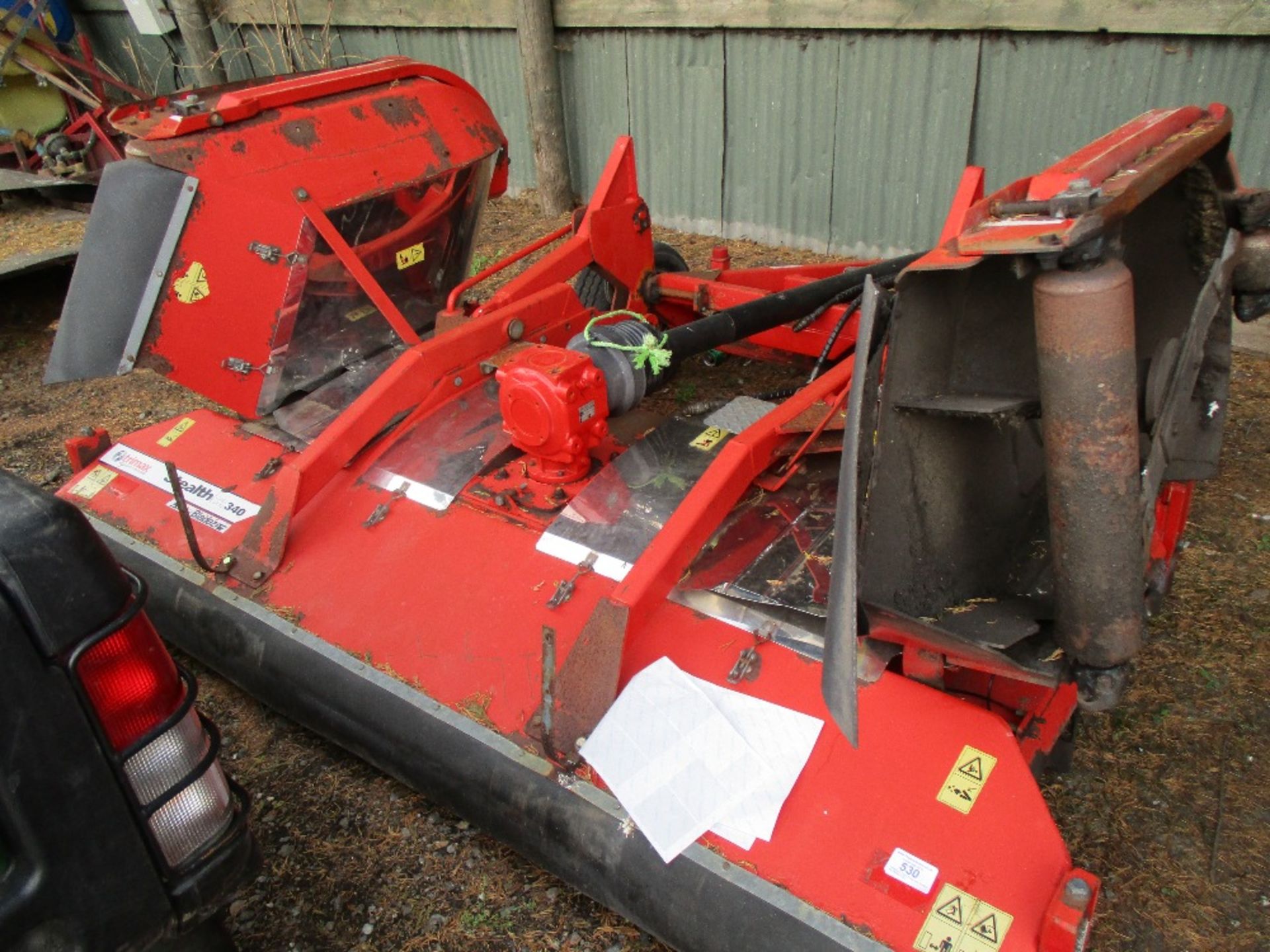 TRIMAX STEALTH S2 340 TOWED BATWING ROLLER MOWER YEAR 2010 APPROX