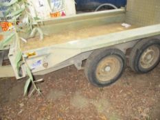 IFOR WILLIAMS GX84 MINI DIGGER TRAILER SN:SCK60000070509353