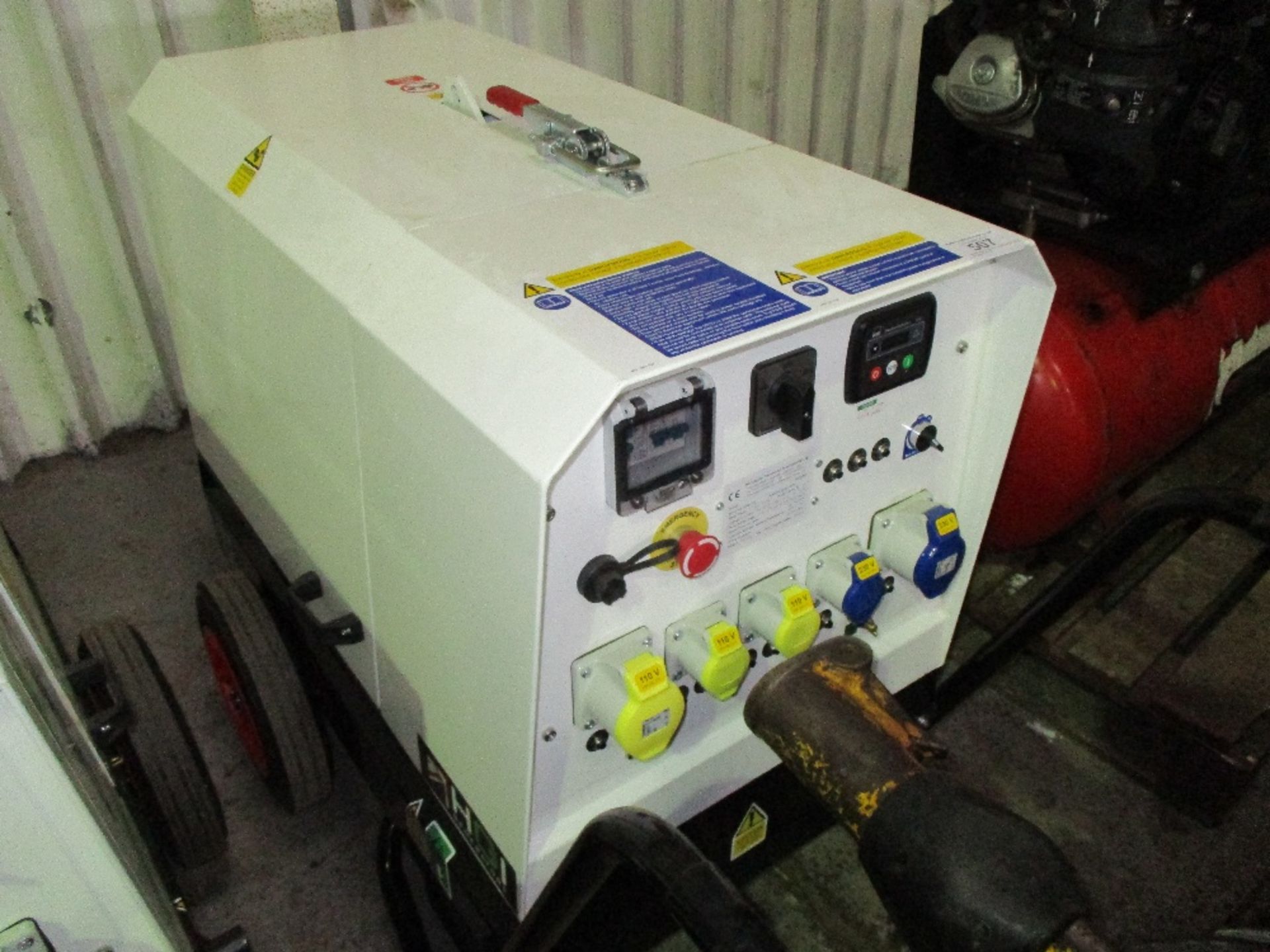 HARRINGTON KH D060 6KVA BARROW GENERATOR, UNUSED, C/W 12MONTH WARRANTY, SN: 70381774