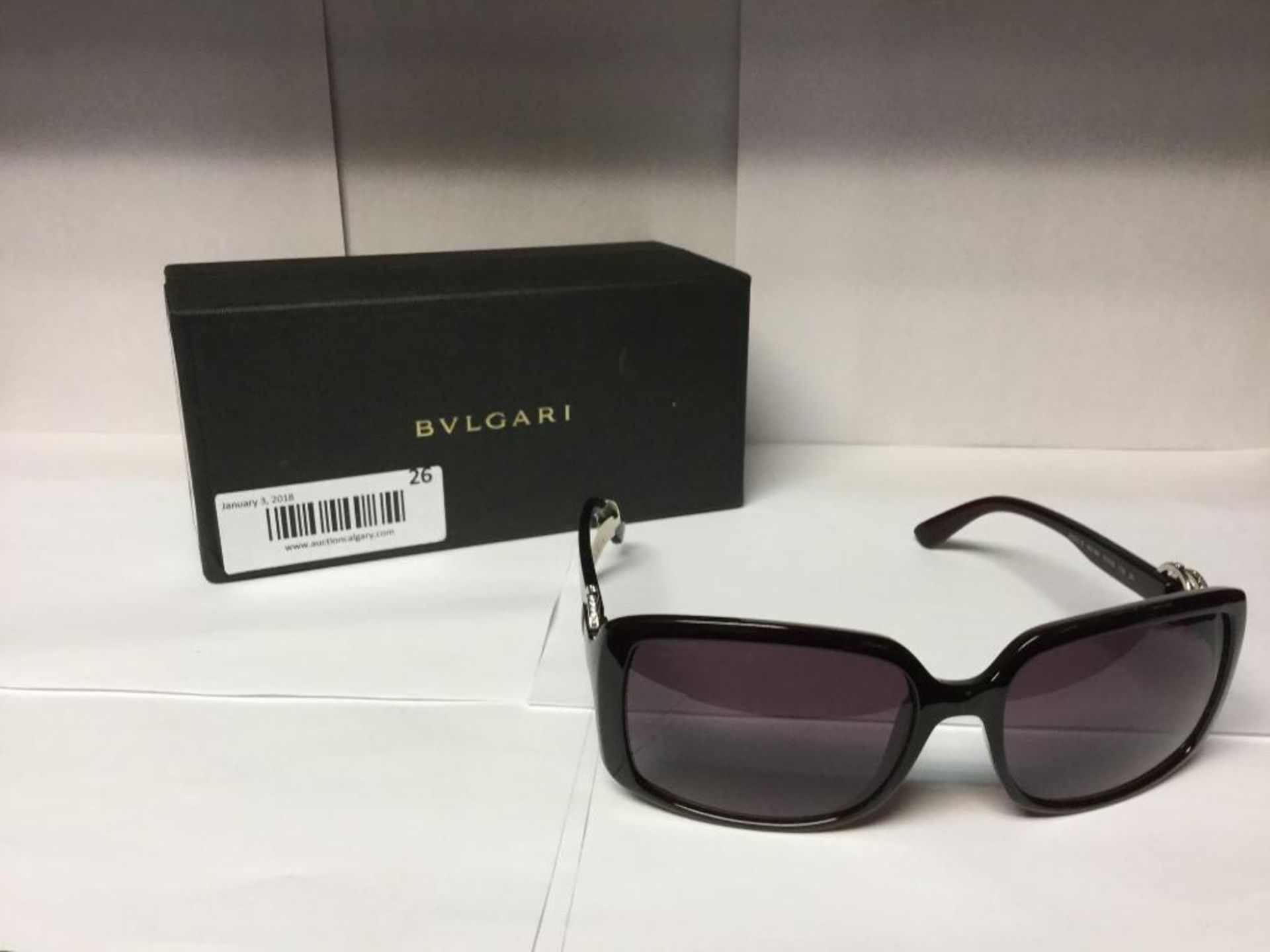 BVLGARI Sunglasses with Case and Box Value $400