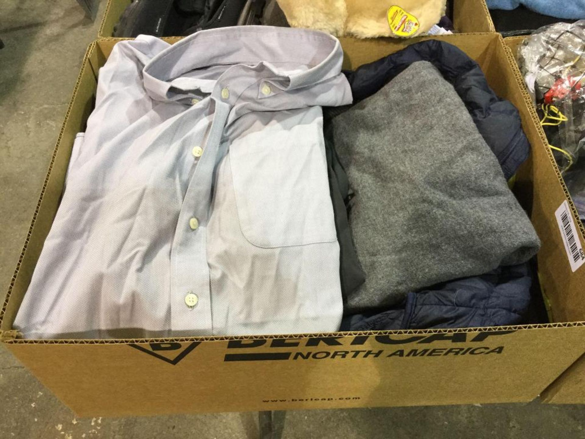 Box of Assorted Clothing