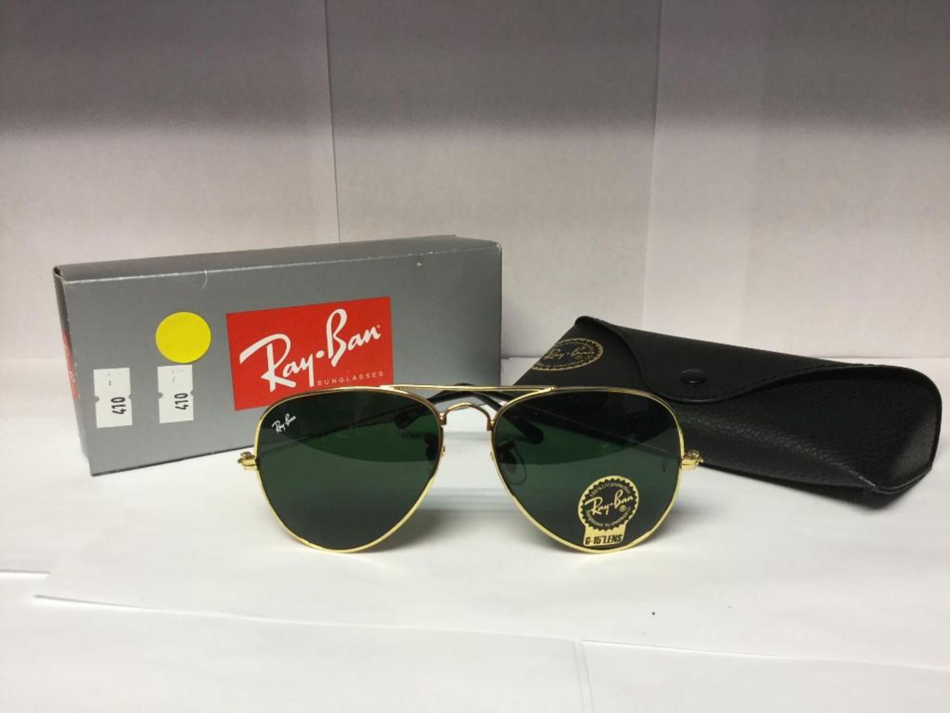 Ray ban Aviator Sunglasses with Case and Box