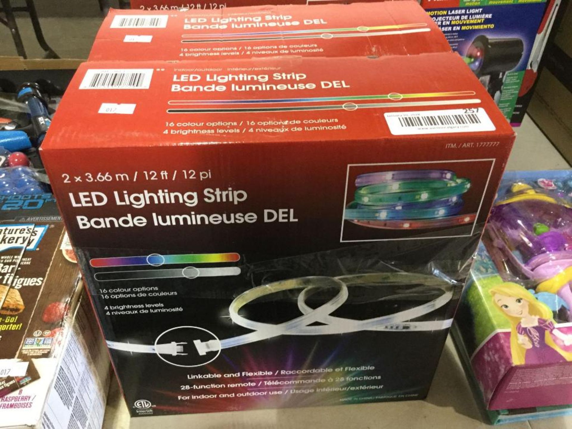 LED Lighting Strip 12ft Lot of 2