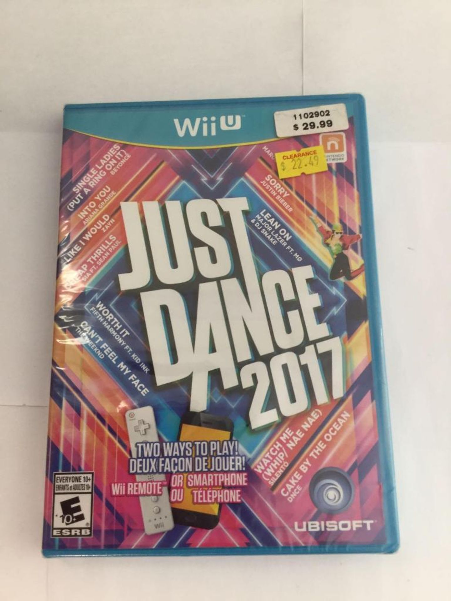 Wii U Just Dance 2017 Game