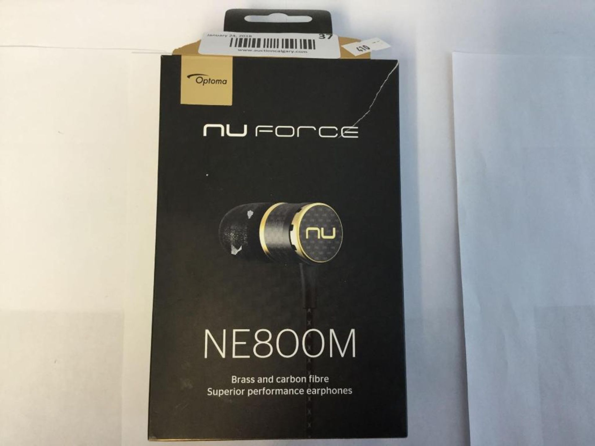 Nuforce NE800M Brass & Carbon Fibre Superior Performance Earphones