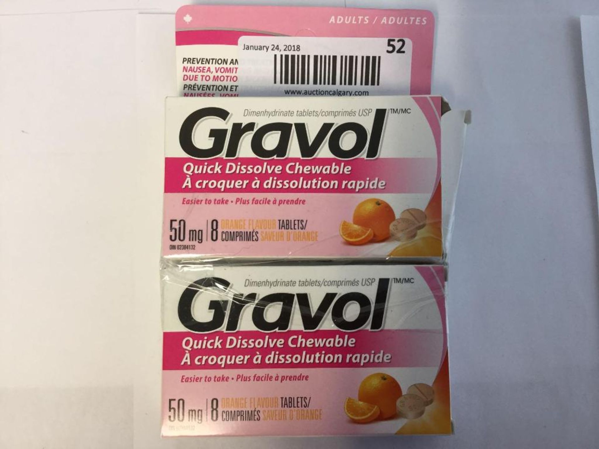 Gravel Quick Dissolve Chewable Tablets - 50mg x 2