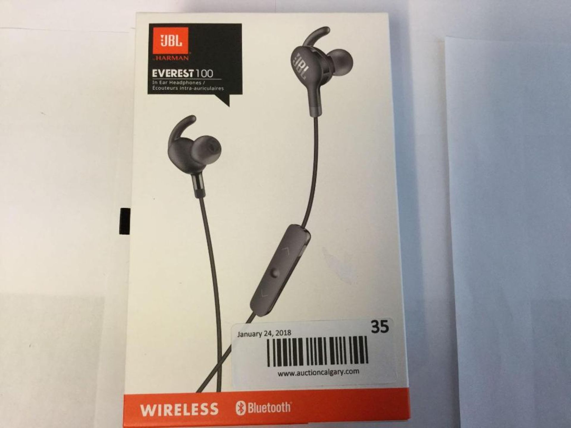 JBL Everlast 100 In-Ear Wireless Bluetooth Headphones