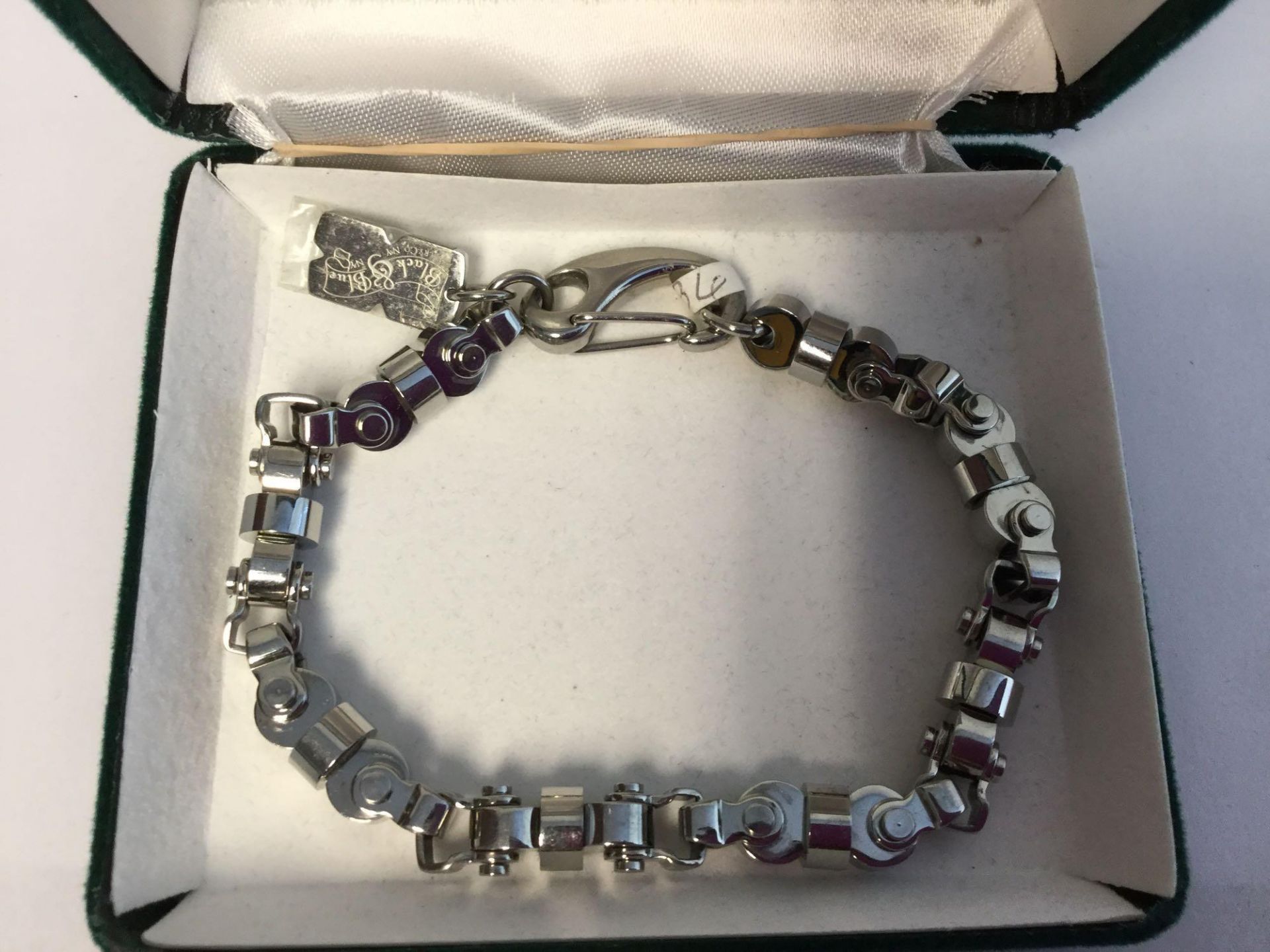 Stainless Steel Machine Part Bracelet Retail $180 - Image 2 of 3