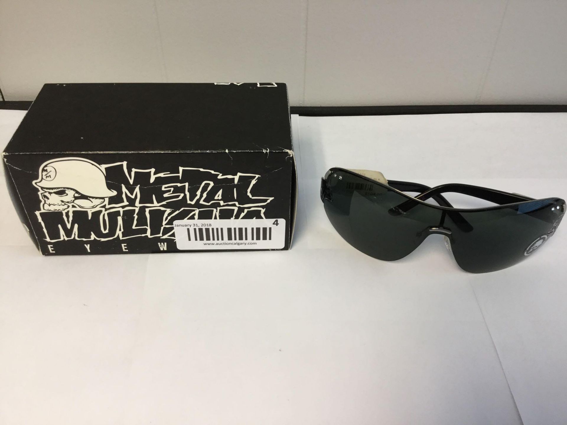 Metal Mulisha Sunglasses with Box and Bag Value $104