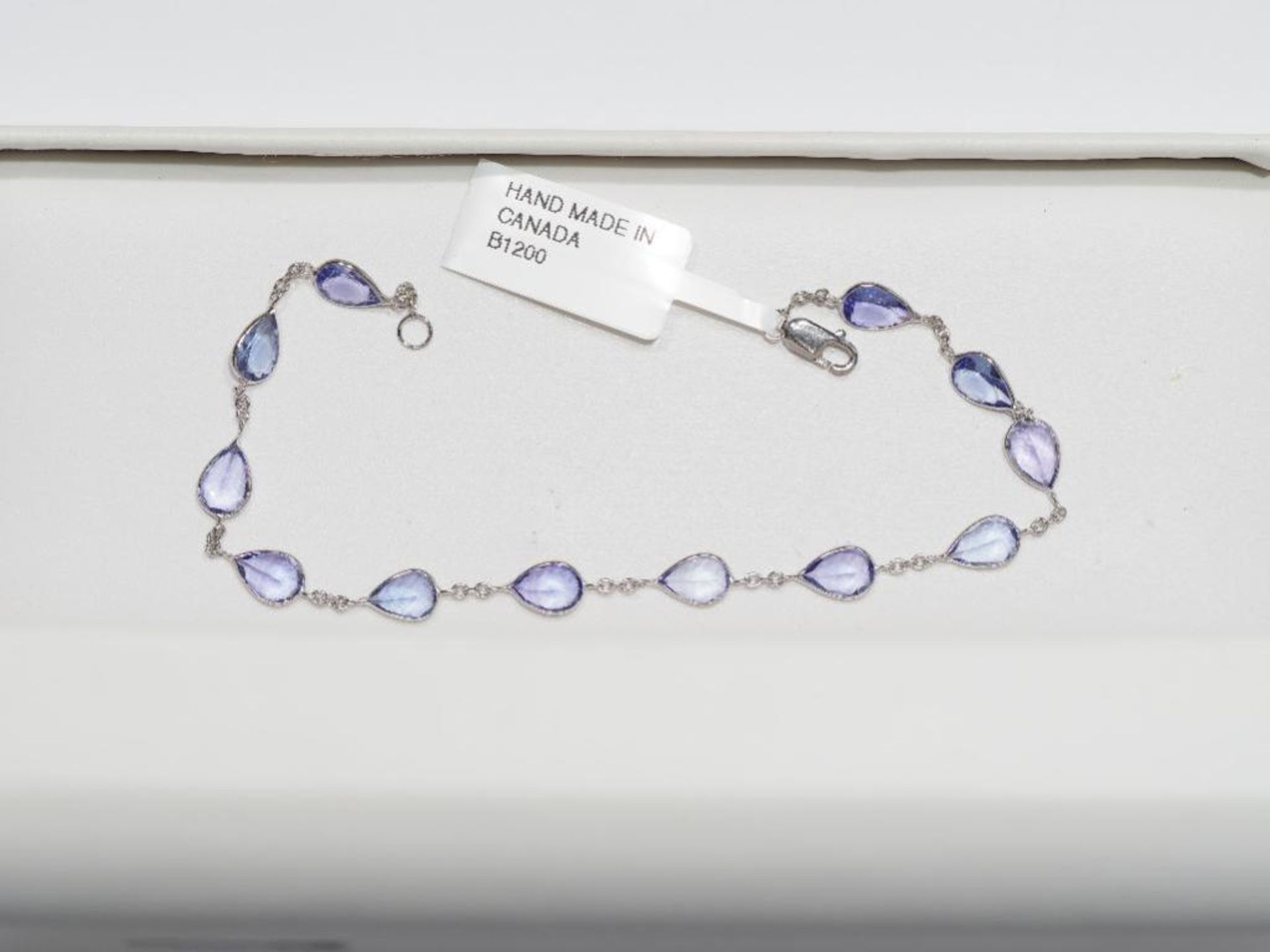 10kt Gold Tanzanite (7.35ct) Handcrafted in Canada Retail Value $3300 - Image 2 of 4