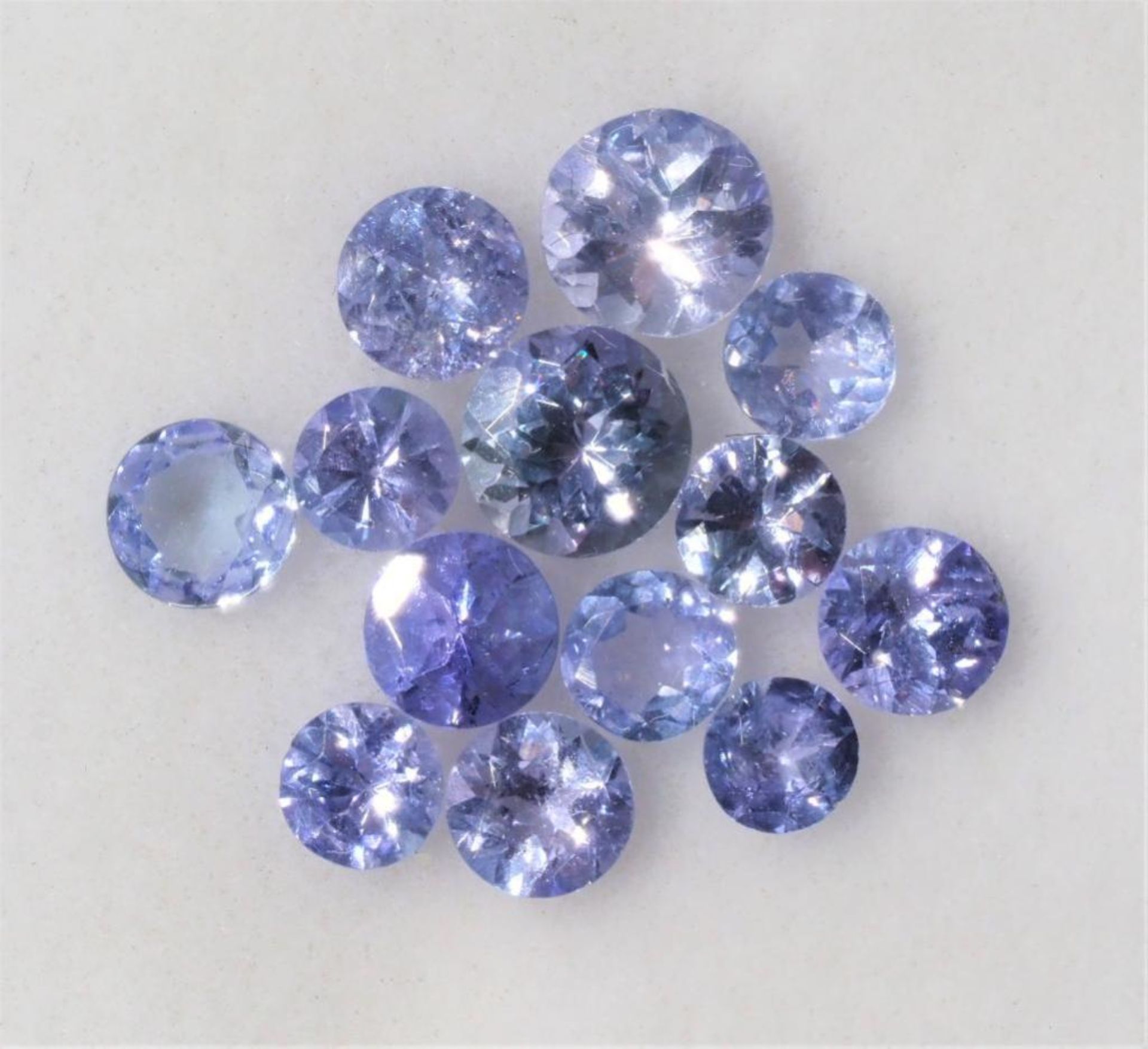Genuine Tanzanite (December Birthstone, 2.5-4.5mm app.2ct) Gemstones. Retail $200