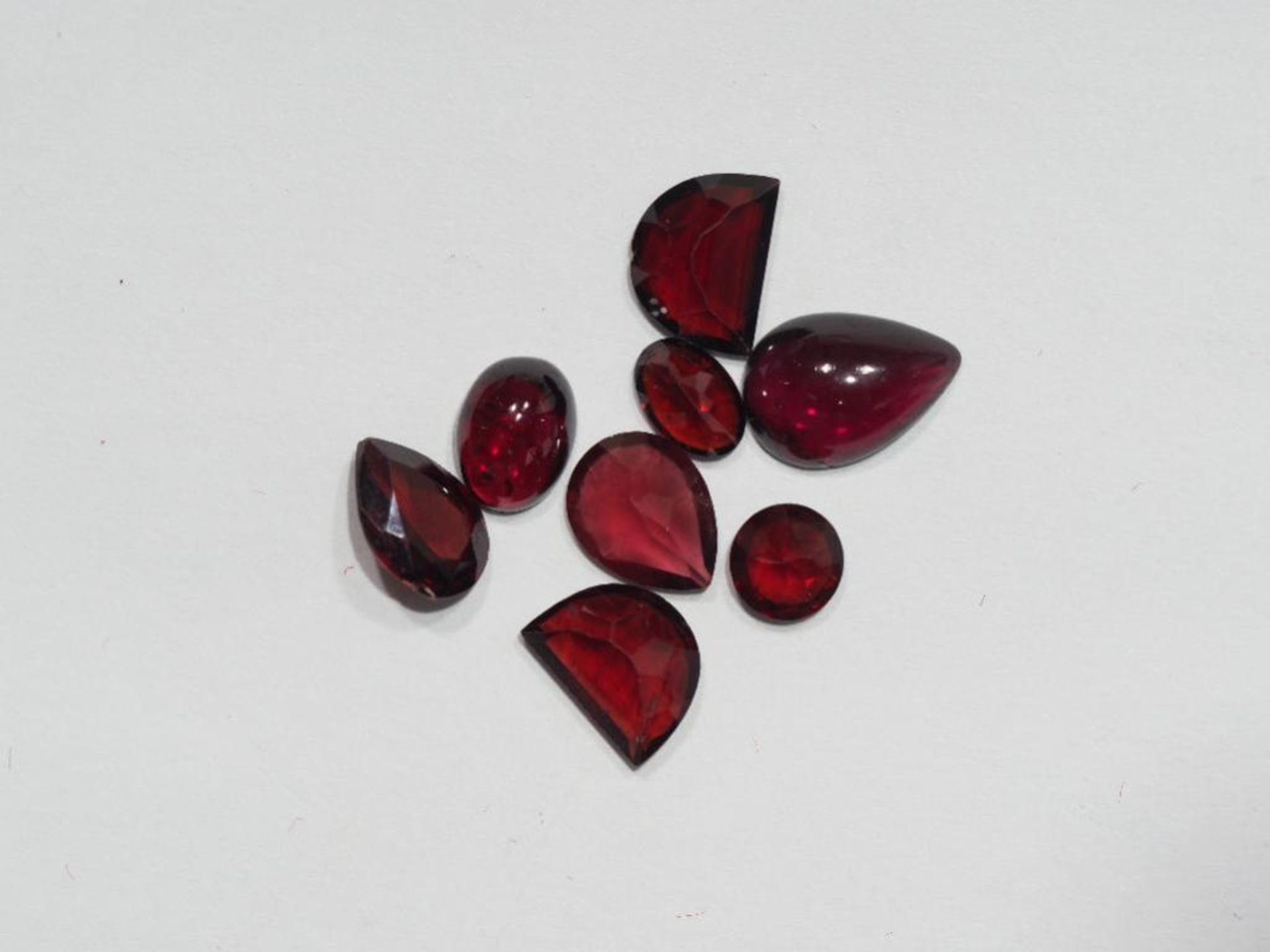 Assorted Genuine Garnet (January Birthstone, app. 10ct) Gemstones (May not be same as illustrated).